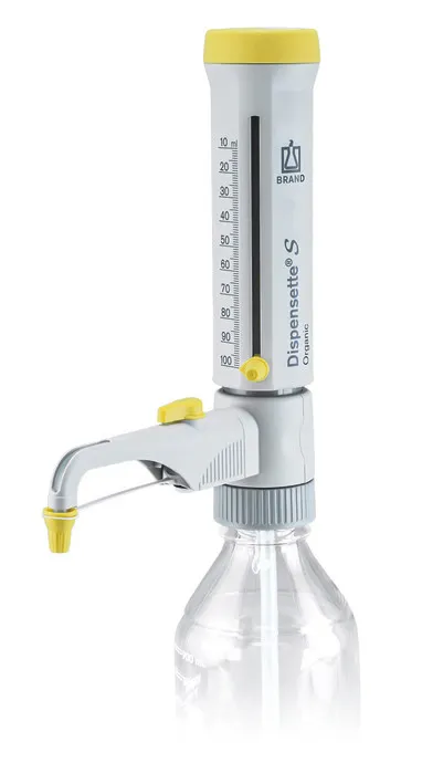 Bottle-top dispensers Dispensette S Organic, analog-adjustable